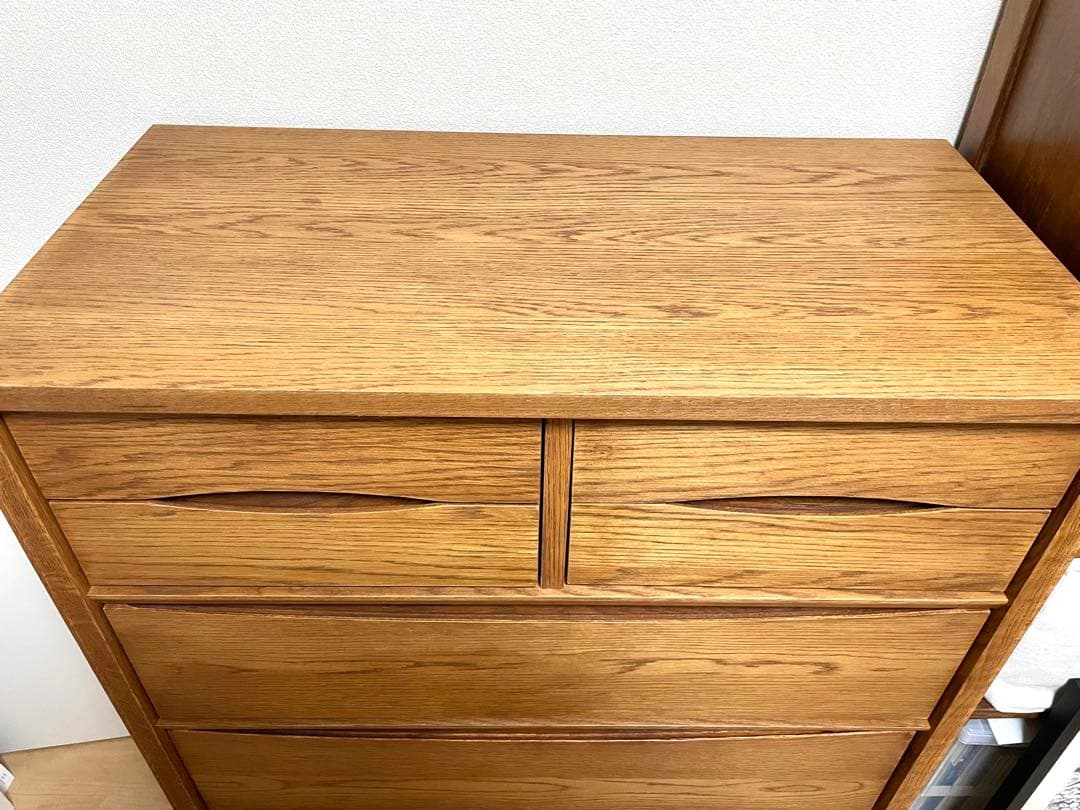 unico SIGNE(シグネ) チェスト ブラウン