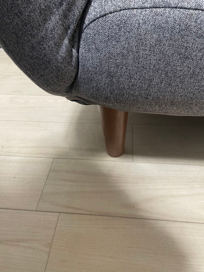 再値下げ済み　グレー 2人掛けソファ