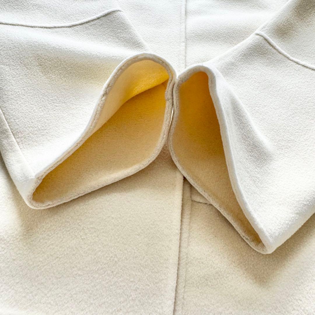 IENA 21AW SUPER160 ダブルフェイスショートコート 38