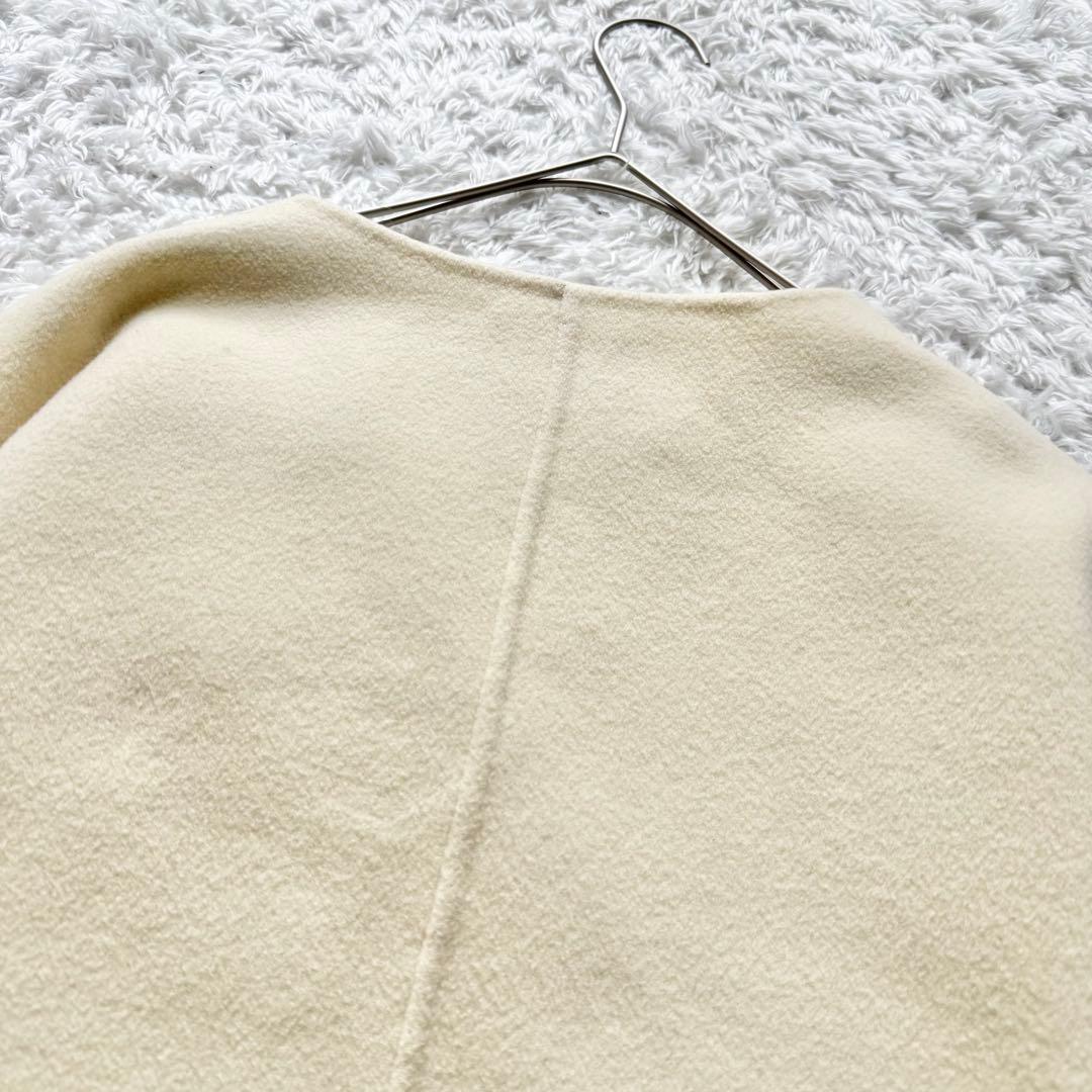 IENA 21AW SUPER160 ダブルフェイスショートコート 38