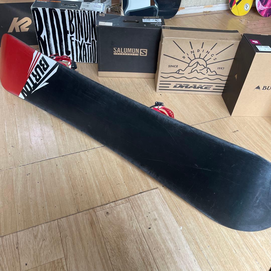 BURTON×FLOW　バートン　スノーボードセット　フローバインディング付