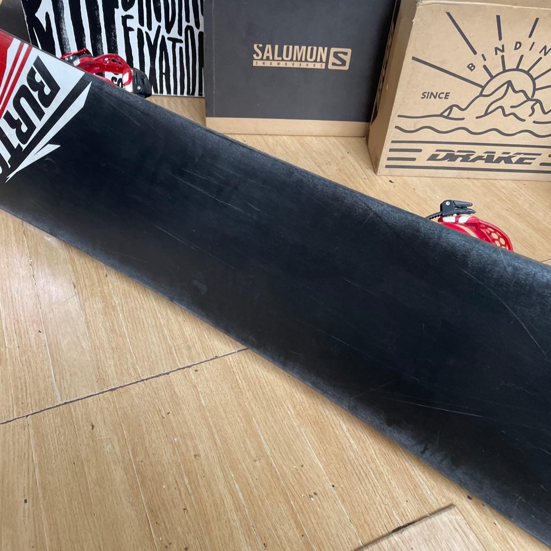 BURTON×FLOW　バートン　スノーボードセット　フローバインディング付