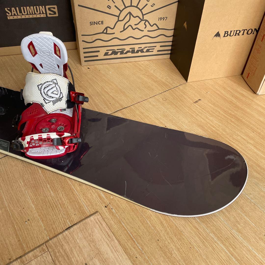 BURTON×FLOW　バートン　スノーボードセット　フローバインディング付