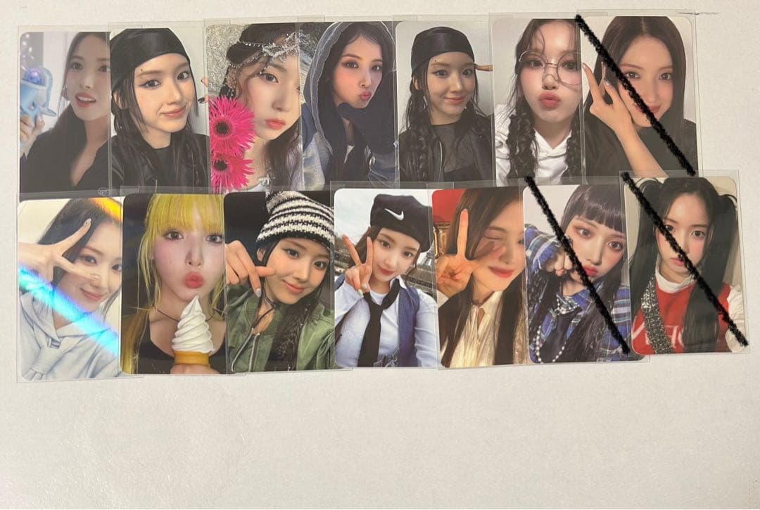 nmixx ジウ トレカ セット 購入前にコメント必須