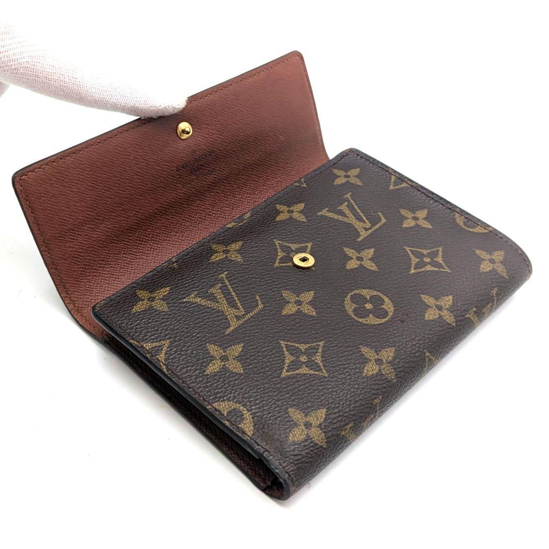 ルイヴィトン モノグラム エテュイ パピエ 三つ折り財布 C3