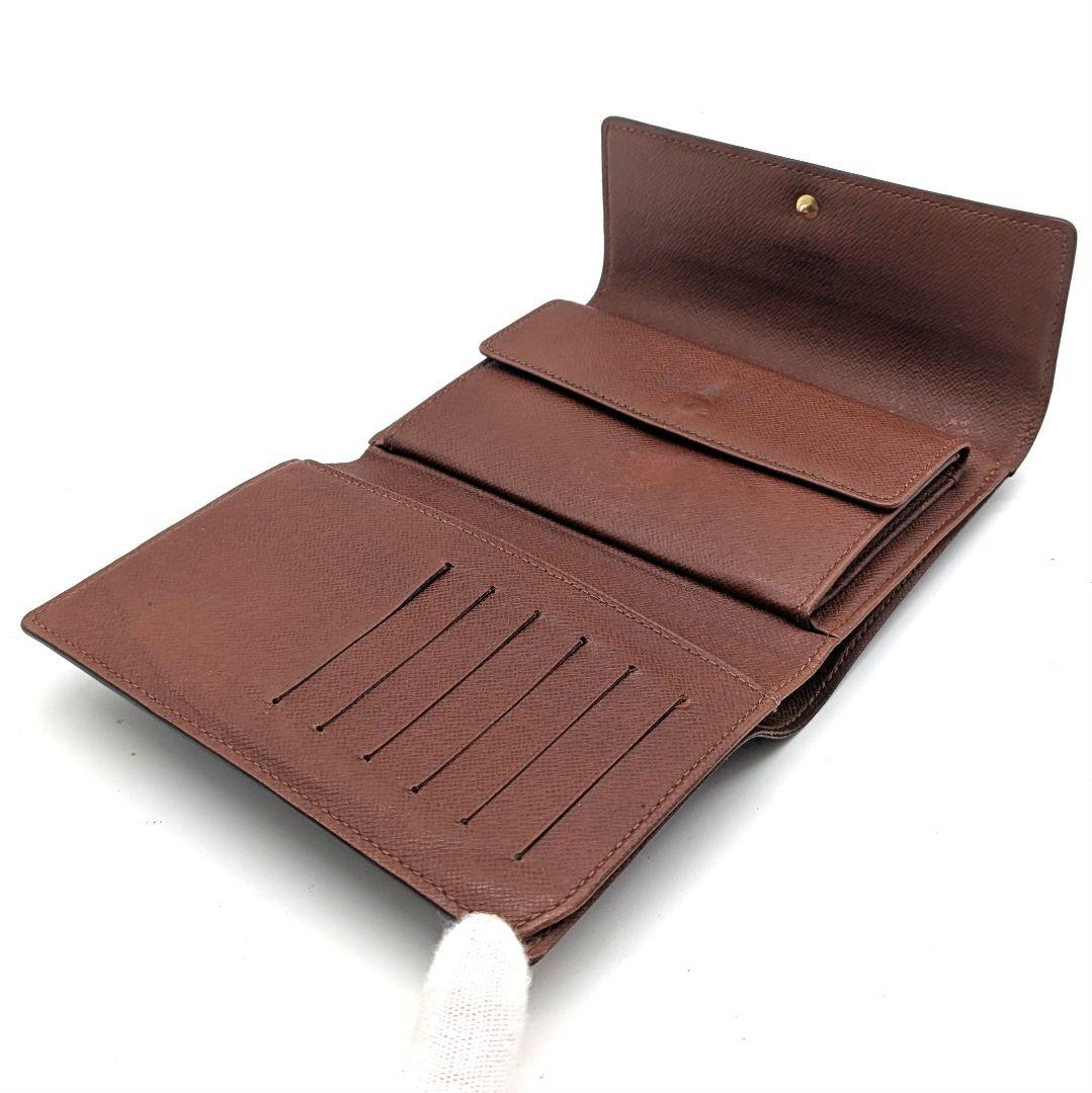 ルイヴィトン モノグラム エテュイ パピエ 三つ折り財布 C3