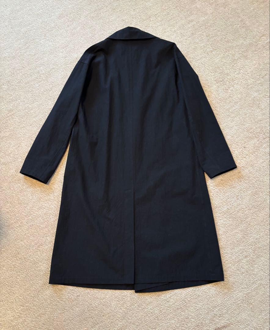 y's、ブラック ダブルブレスト 、スプリングコート