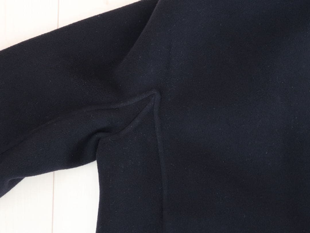 Ballsey プレミアムウールリバー フーデッドショートコート ネイビー 36