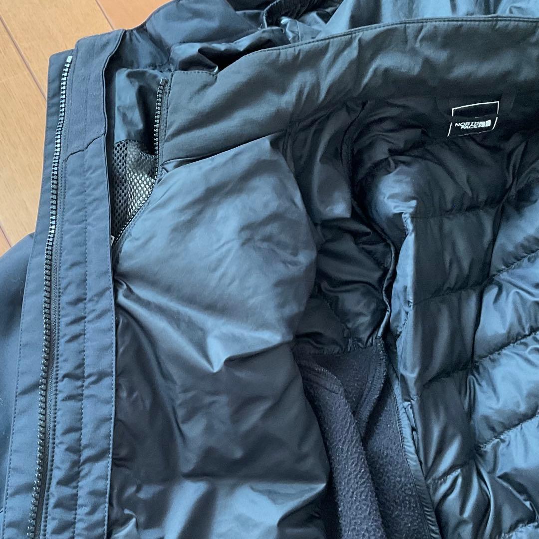 The North Face スクープジャケットとレッドランジャケット