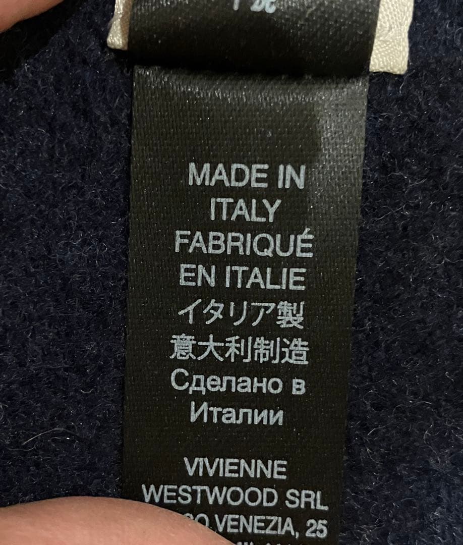 Vivienne Westwood 宇宙ロゴ マフラー