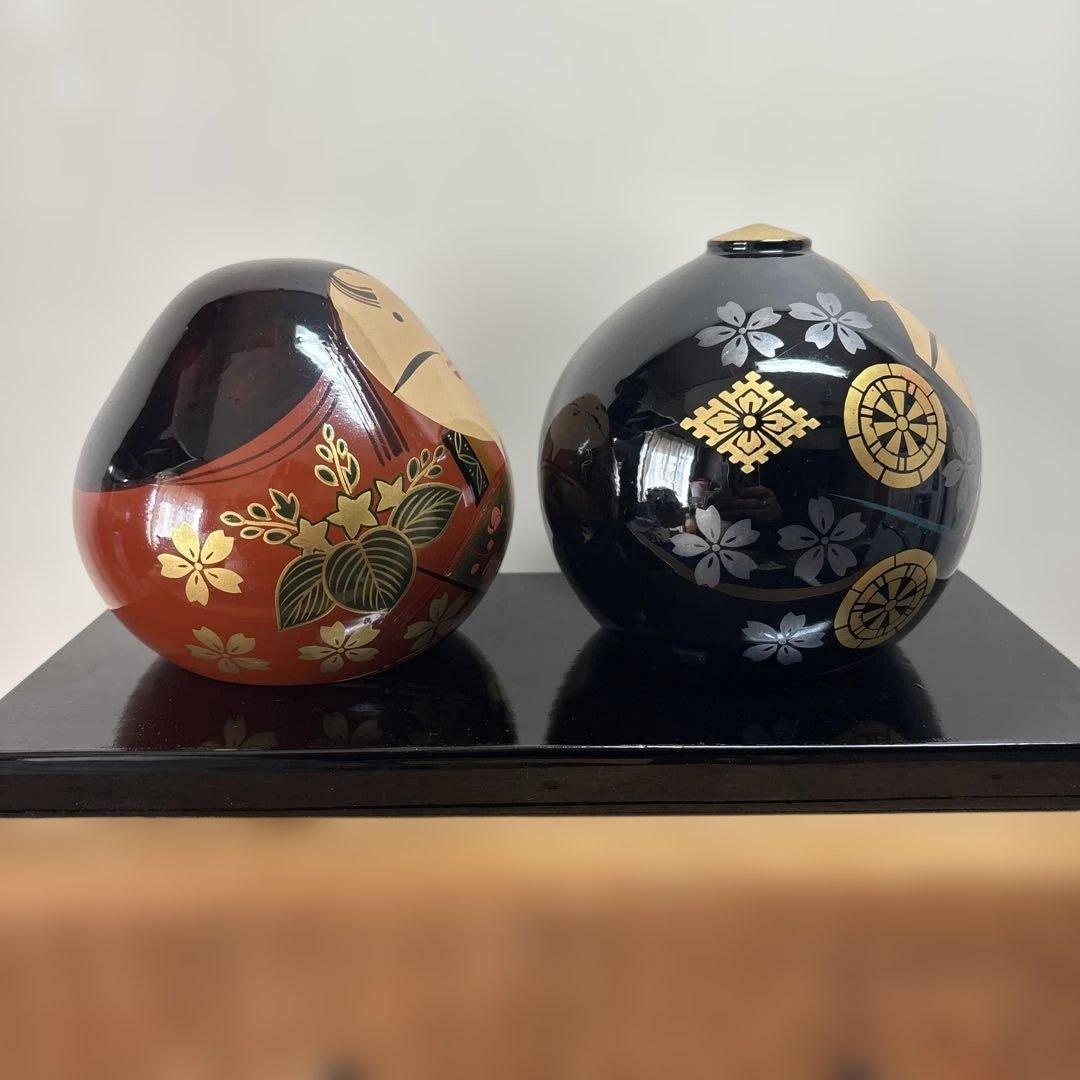 大内人形「木製お雛様」特大