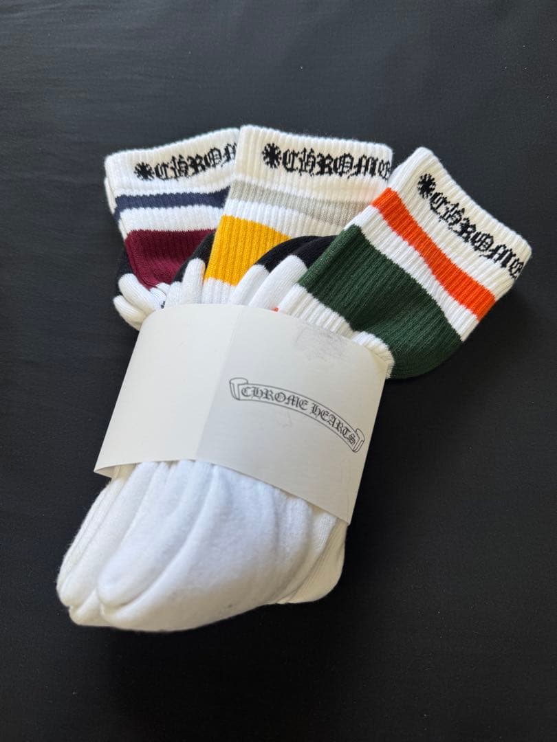CHROME HEARTS 3足セットソックス