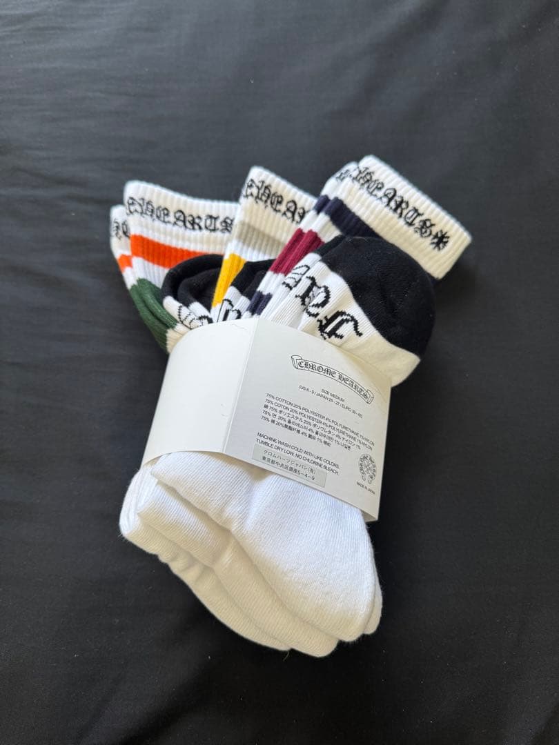 CHROME HEARTS 3足セットソックス