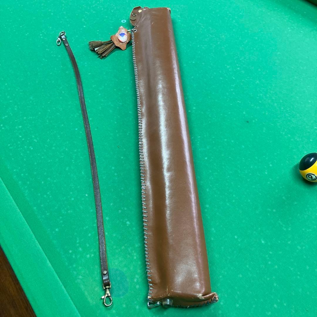 ♣️総本革、手作りキューケース❗️