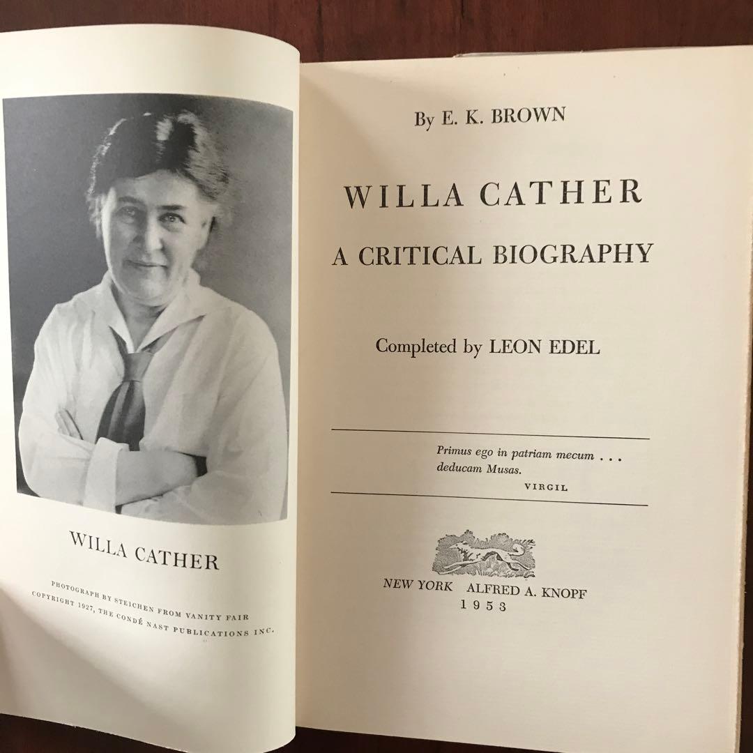 ウィラ　キャザー研究書(洋書)3冊セット