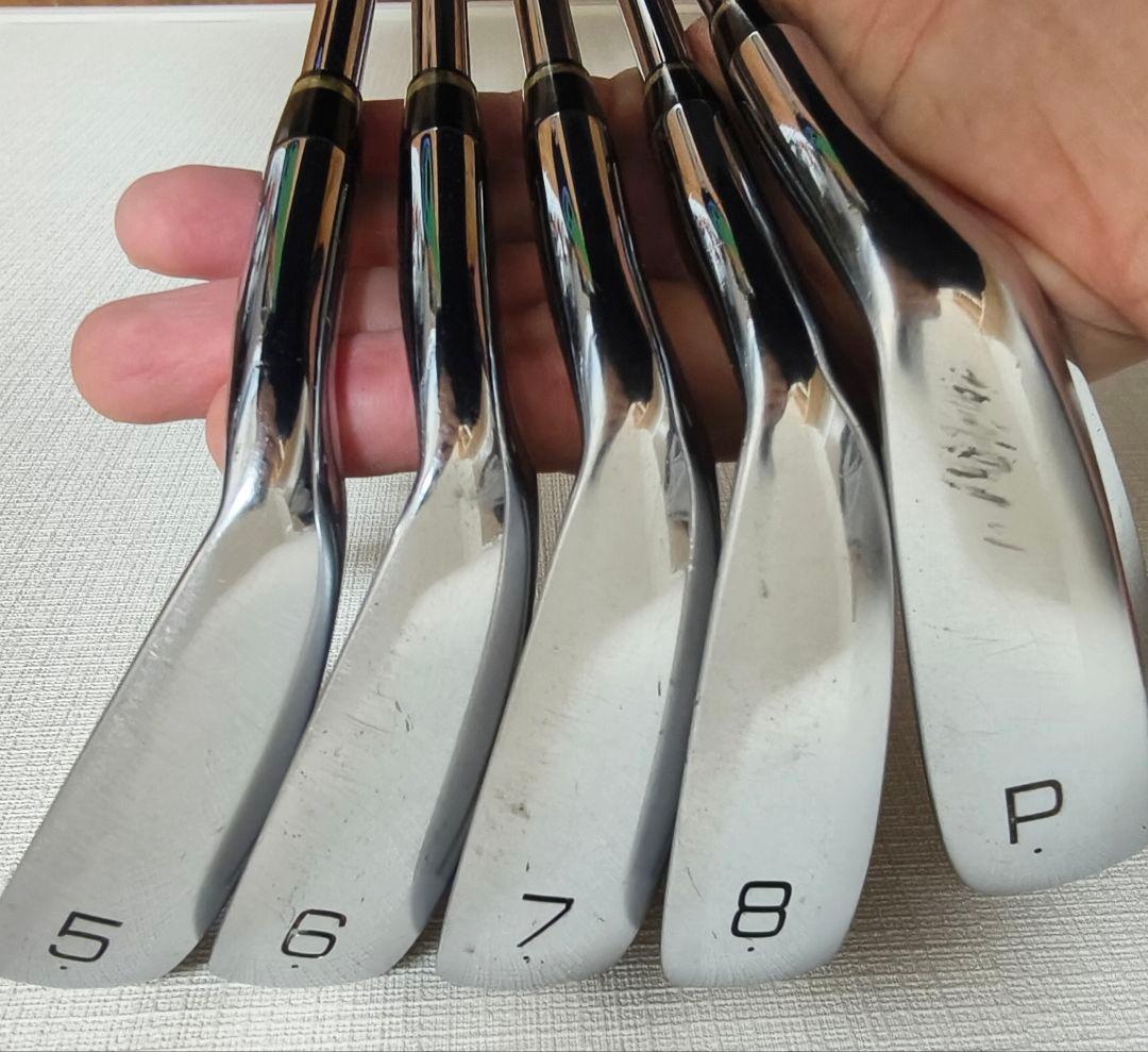 週末セール訳ありミズノJPX EIIIホットメタルアイアンセット5本5678.P