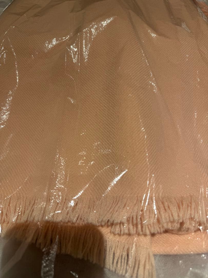 HERMES カシミアマフラー 大判ストールカシミヤ100%