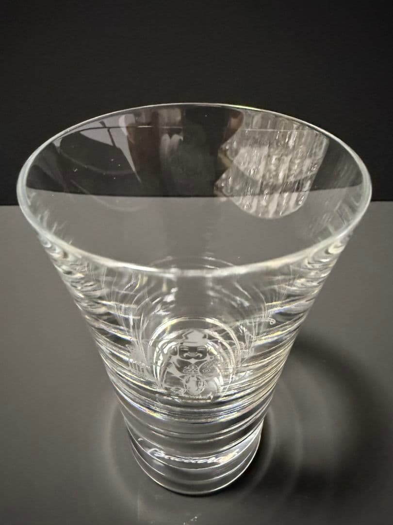 【恵比寿彫刻入り】バカラ ペアグラス えびすグラス 祝福/限定/高級