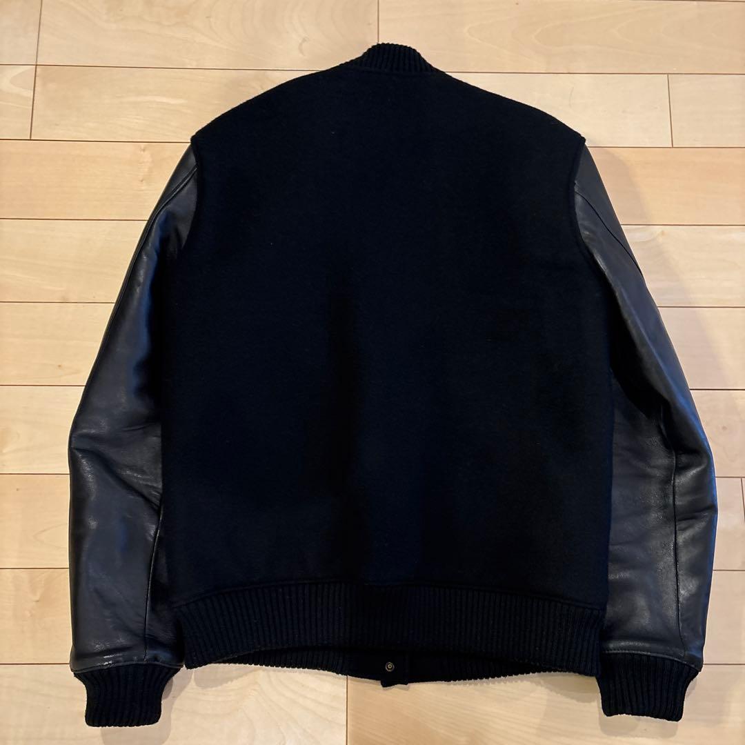 ワコマリア(WACKOMARIA) レザーバワリージャケット(スタジャン)