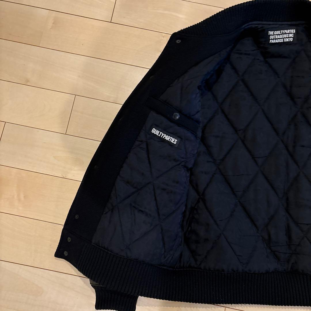 ワコマリア(WACKOMARIA) レザーバワリージャケット(スタジャン)