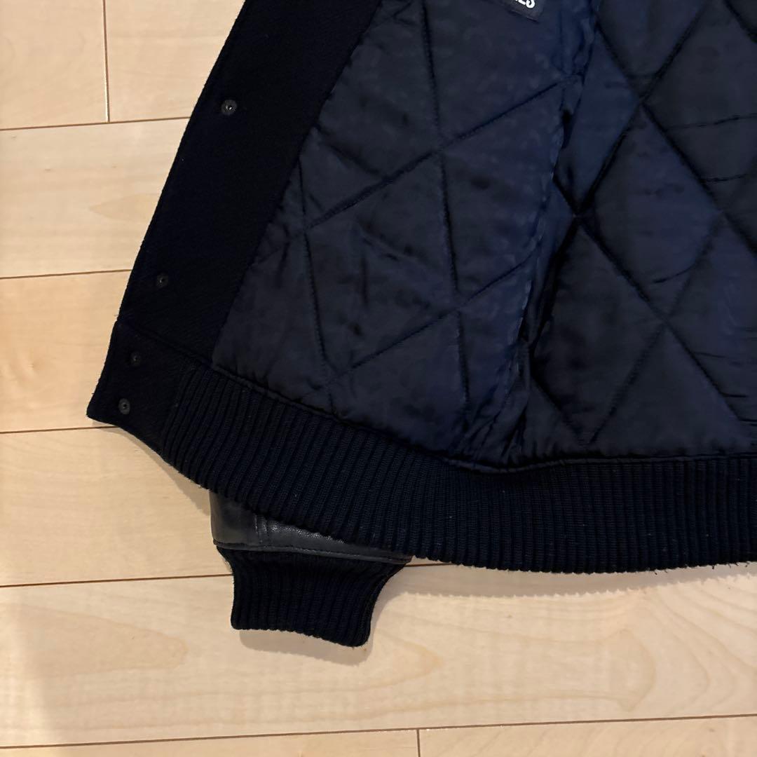 ワコマリア(WACKOMARIA) レザーバワリージャケット(スタジャン)