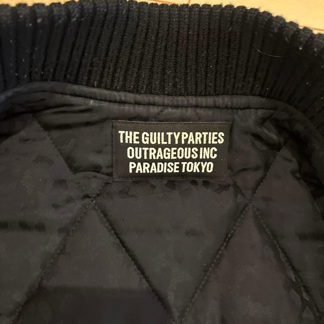 ワコマリア(WACKOMARIA) レザーバワリージャケット(スタジャン)