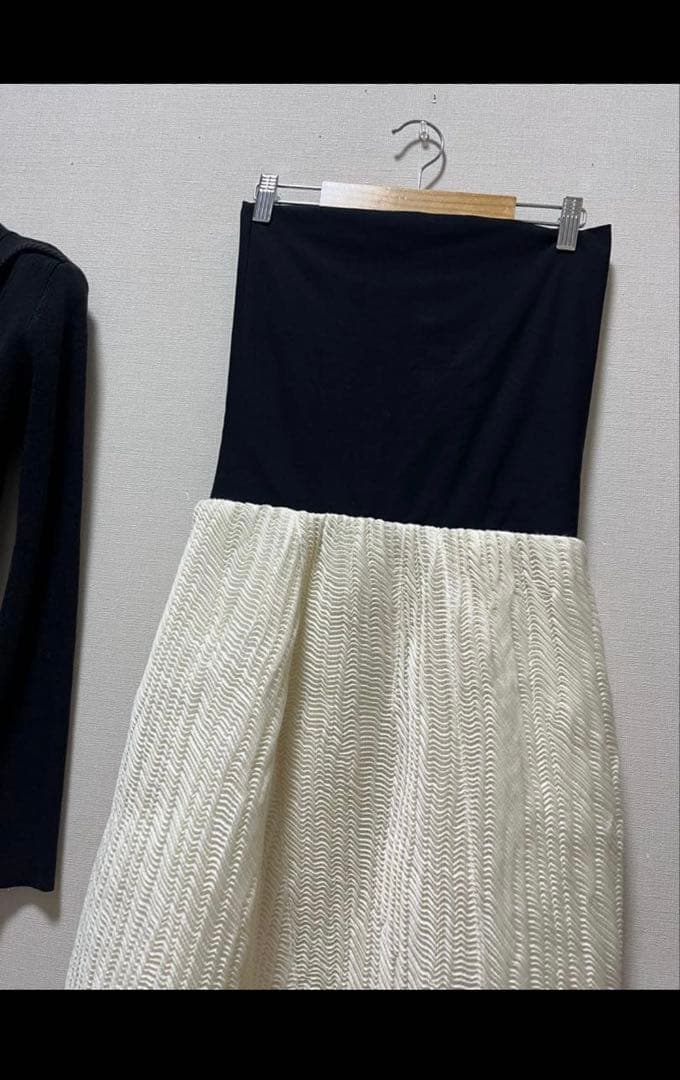 新品定価9.9万エストネーションESSENCEOFLUXURY2wayスカート