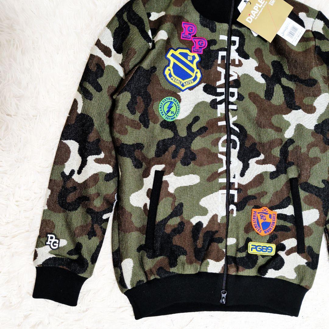 【新品】PEARLY GATES パーリーゲイツ ニットジップジャケット　4