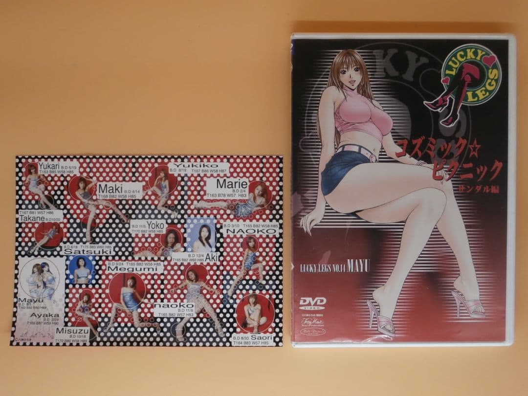 お宝セル版DVD【LUCKY LEGS コズミック☆ピクニック】相沢真紀 坂間恵