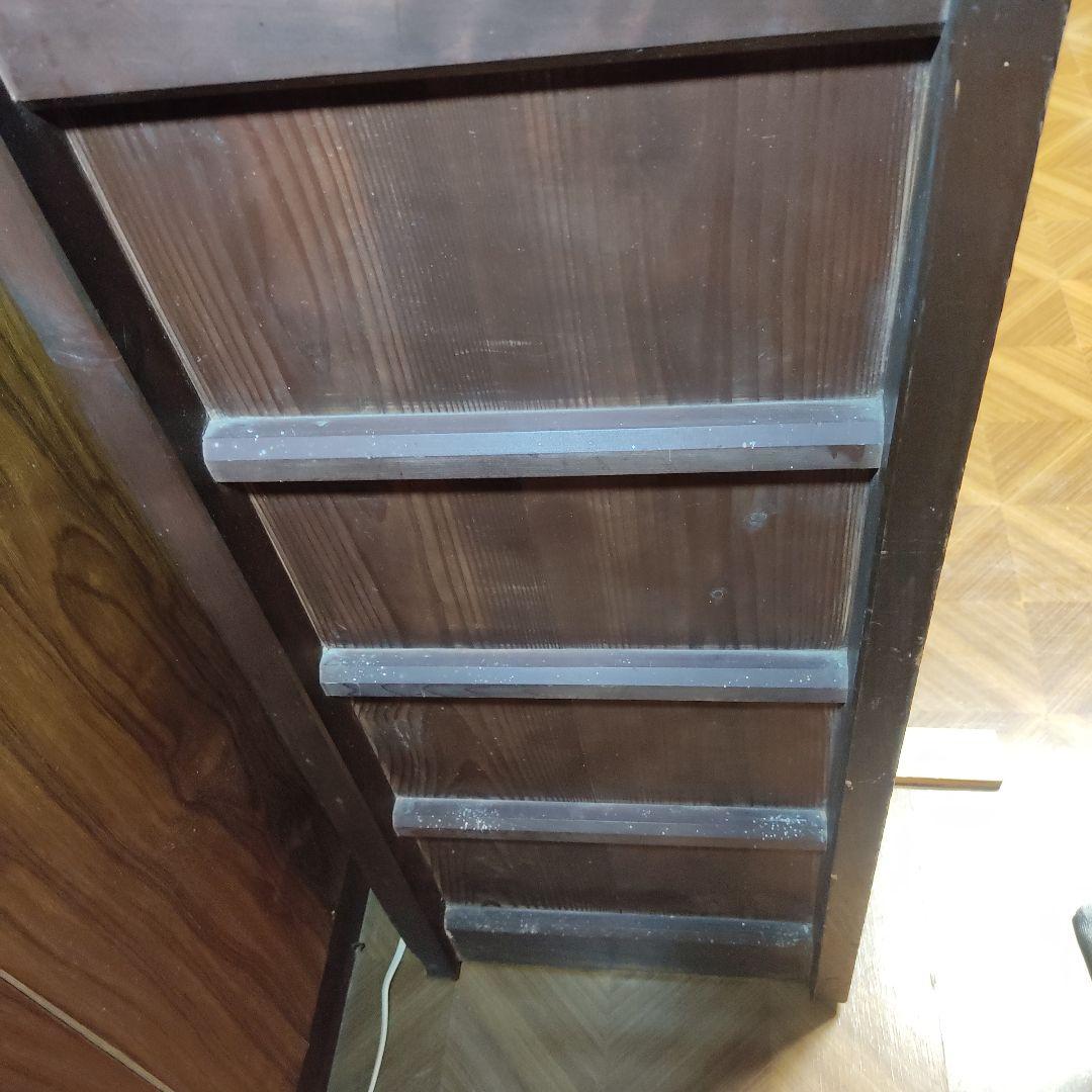 【状態良】『大型 陳列戸棚』 陳列棚 アンティーク 水屋箪笥 食器棚