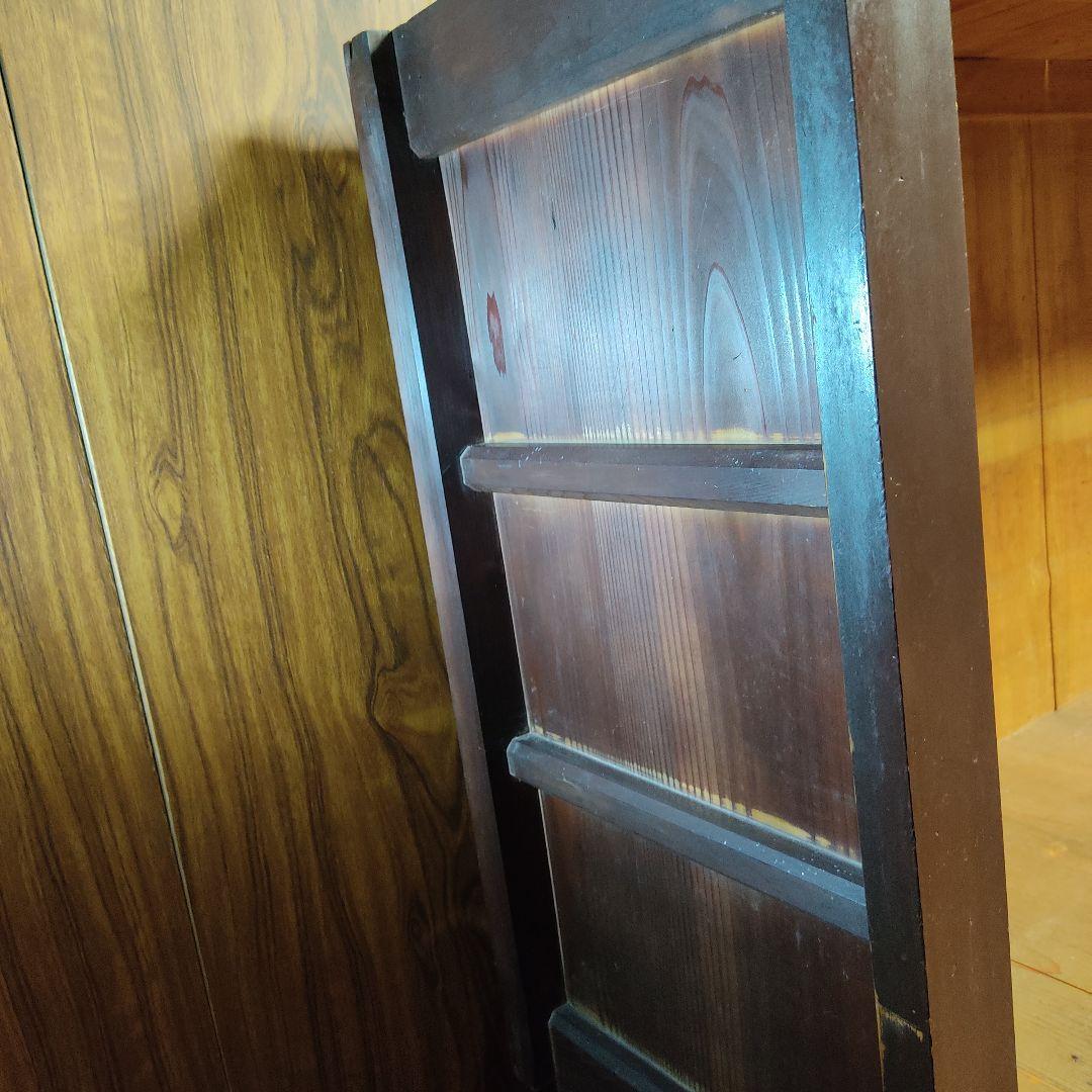 【状態良】『大型 陳列戸棚』 陳列棚 アンティーク 水屋箪笥 食器棚