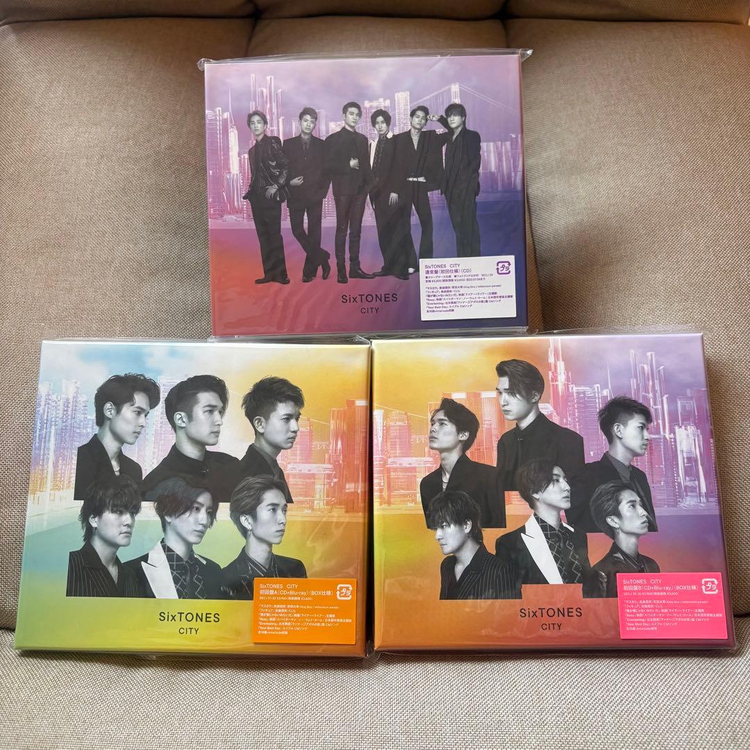 SixTONES アルバムまとめ売り 全形態セット 購入特典付き