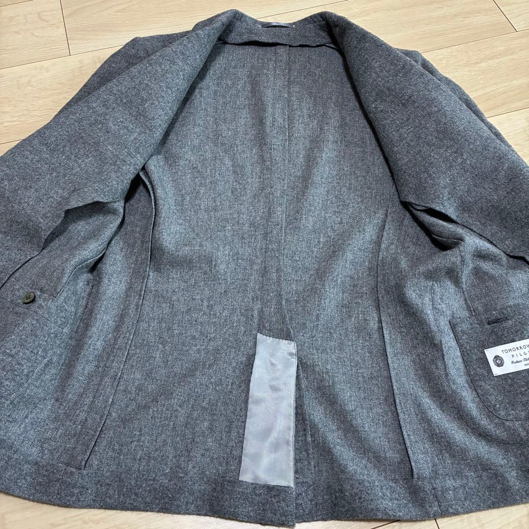 極美品✨トゥモローランド 極上カシミヤ 46 M テーラードジャケット ビジネス