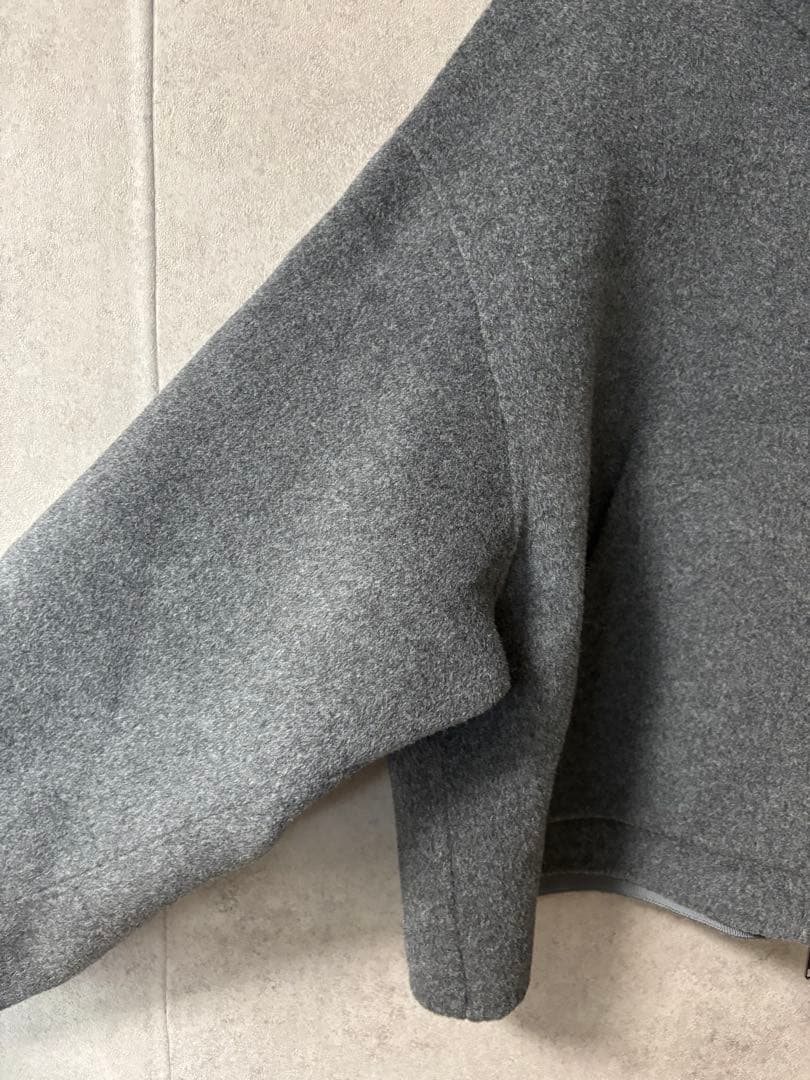 ルシェルブルー　LE CIEL BLEU ジップアップダブルフリースブルゾン