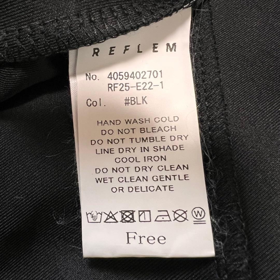 ほぼ未使用✨REFLEM レフレム サイバー切替ハイネックジャージパーカー