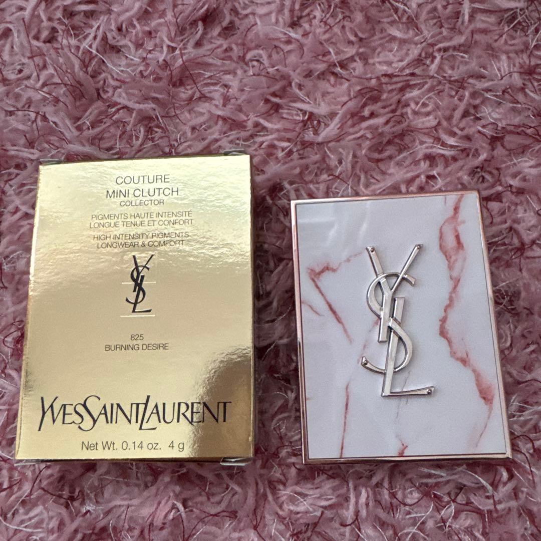 サンローラン　ミニクラッチ　アイシャドウ　825