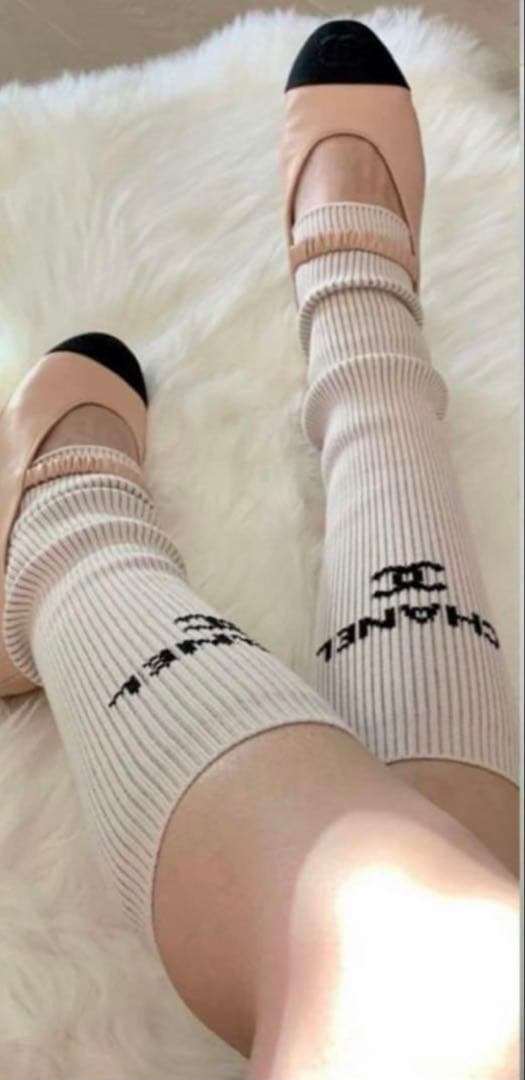 シャネル ゲートル レッグウォーマー　CHANEL クルーズライン