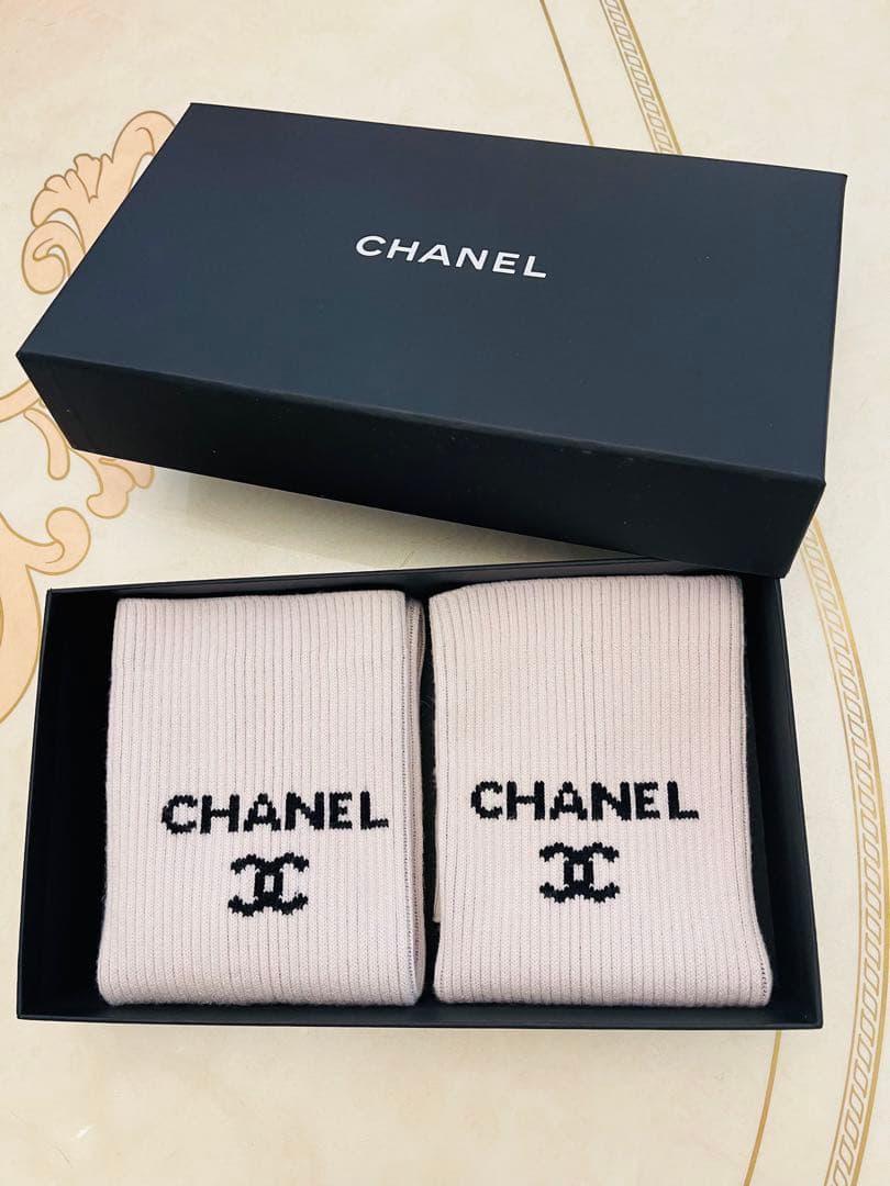 シャネル ゲートル レッグウォーマー　CHANEL クルーズライン