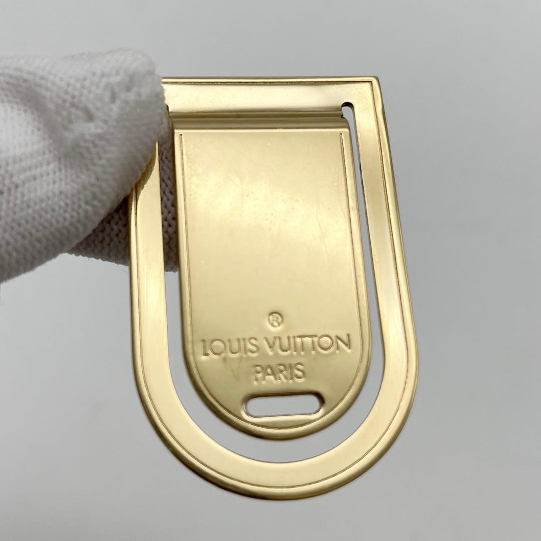 ルイヴィトン　パンス ア ビエ ポルト アドレス マネークリップ　ゴールド