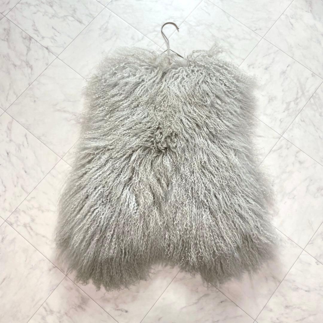 新品✨タグ付き　マカフィー　トゥモローランド　ラム　リアルファーベスト