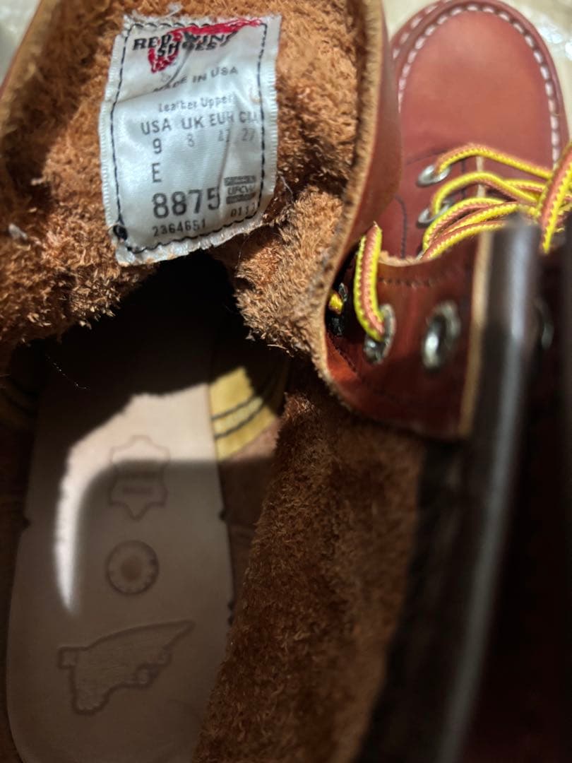 RED WING 8875 レッドウィング アイリッシュセッター MOC TOE