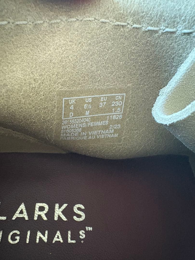 Clarks Wallabee ワラビー 23cm