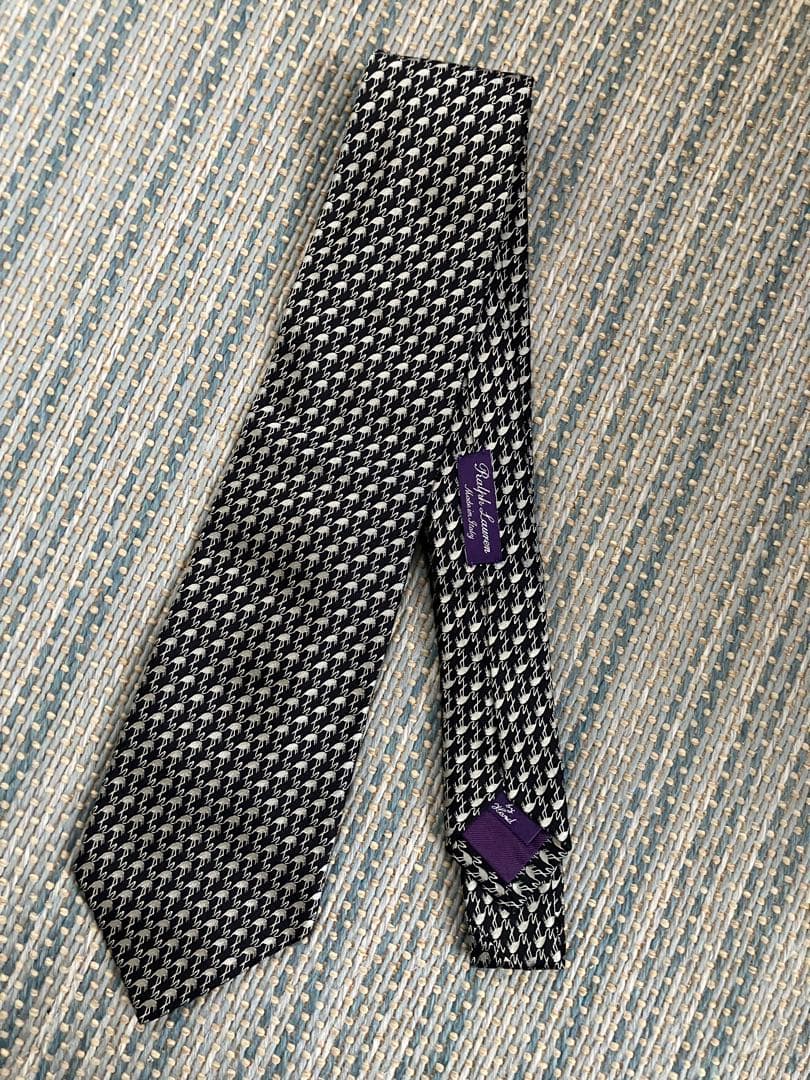 2本セット ラルフ　パープルレーベル ネクタイ　purple label