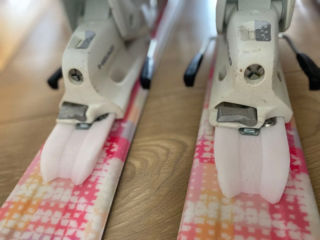 ス*）様 HEAD JOY 127cmジュニア スキー 4点セット ブーツサイズ