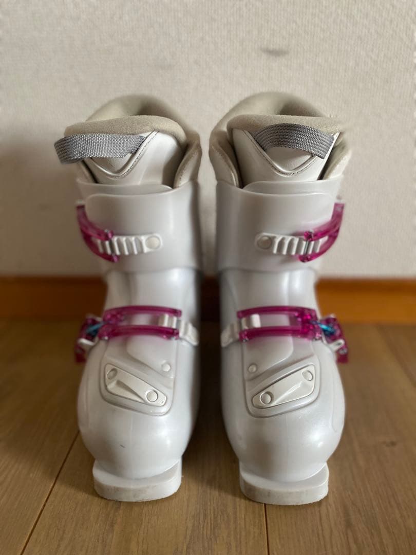 ス*）様 HEAD JOY 127cmジュニア スキー 4点セット ブーツサイズ