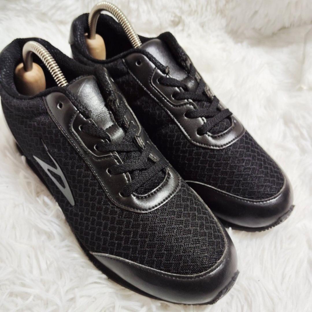 未使用級！ベネシュ BENESU レースアップ オールブラック 最終価格 23㎝