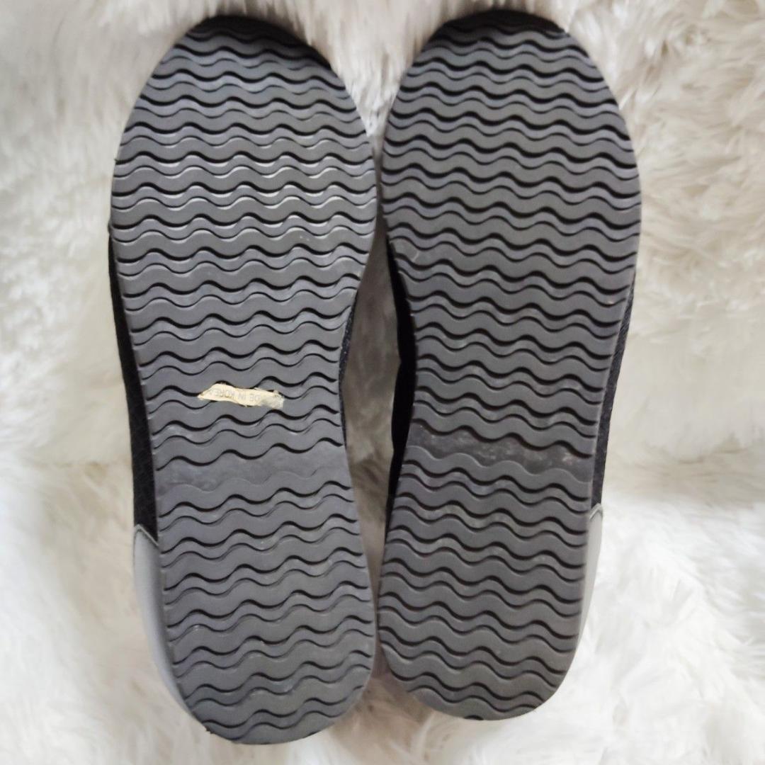 未使用級！ベネシュ BENESU レースアップ オールブラック 最終価格 23㎝