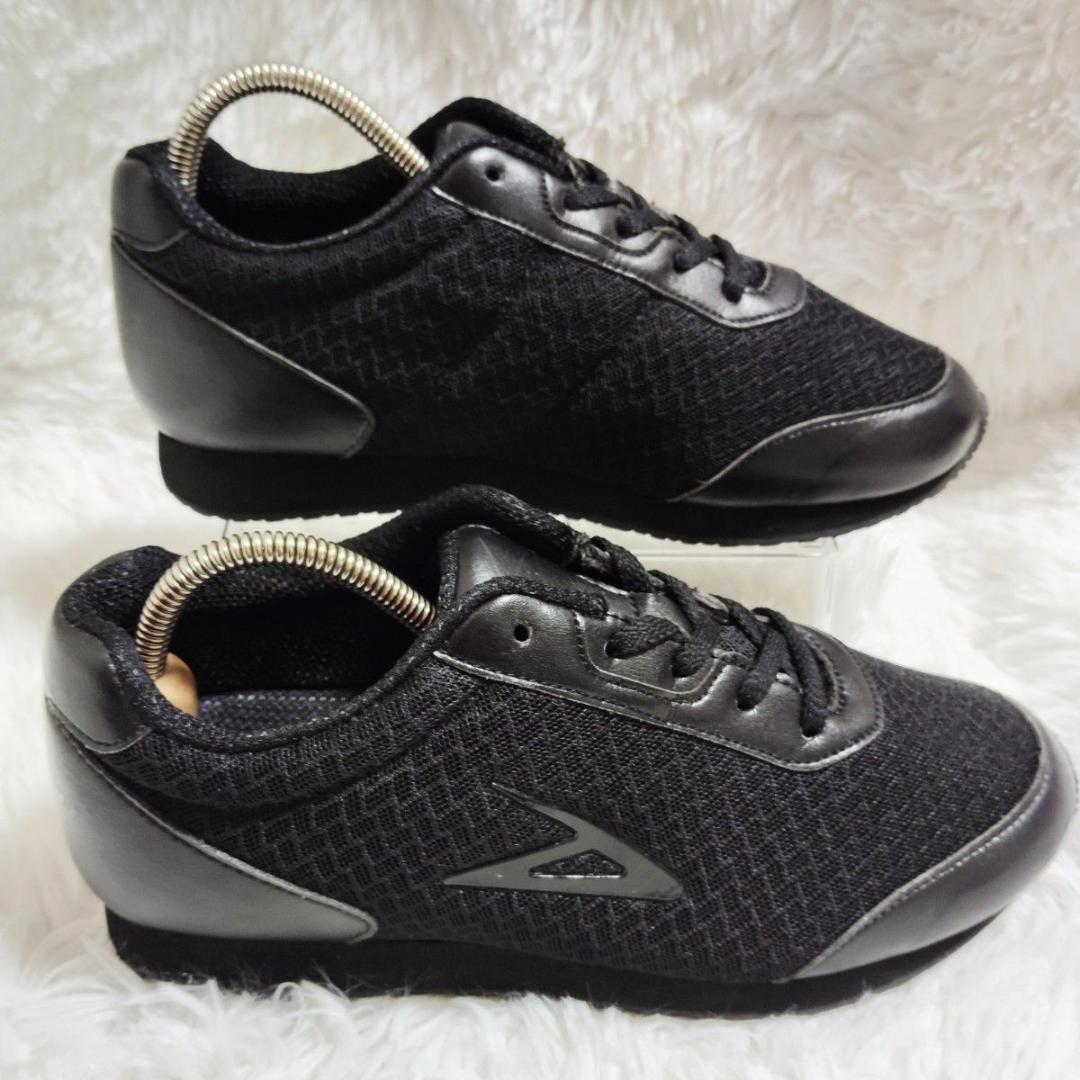 未使用級！ベネシュ BENESU レースアップ オールブラック 最終価格 23㎝