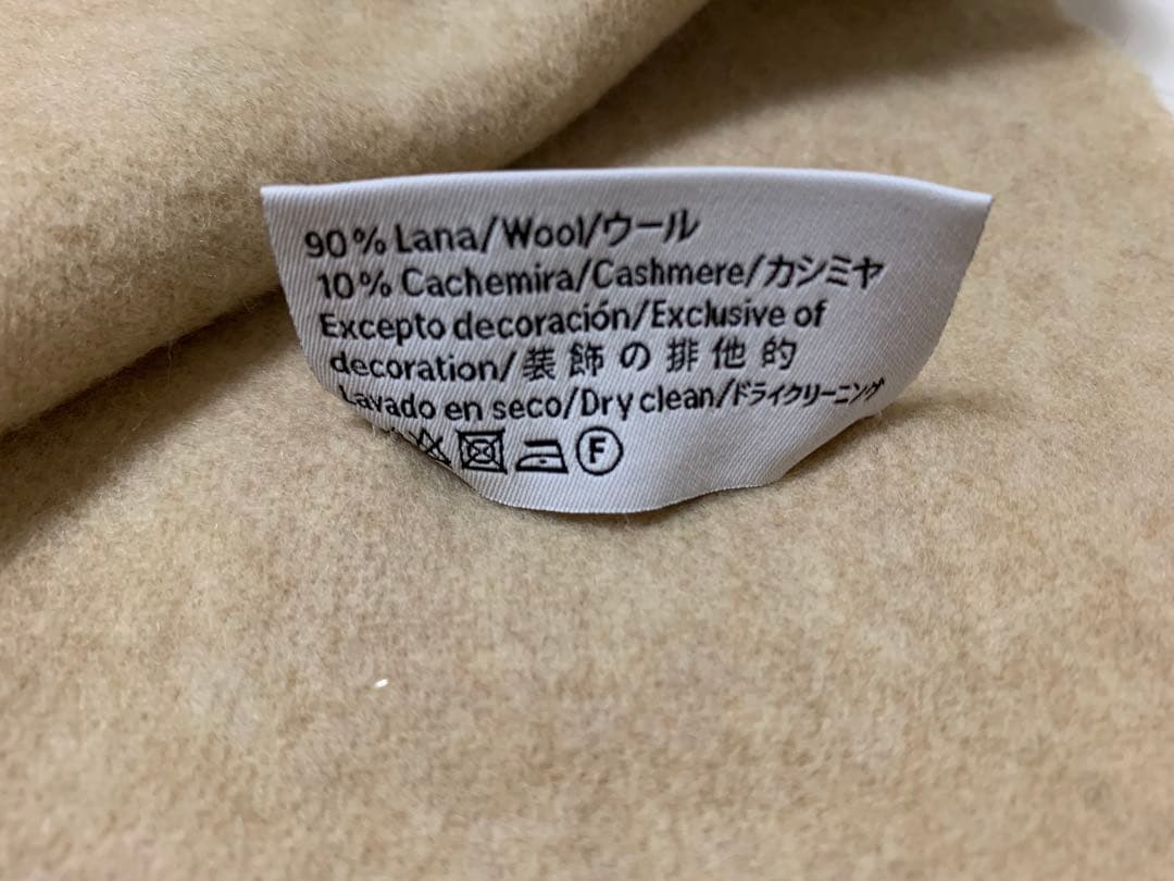 ロエベ　バイカラースカーフ