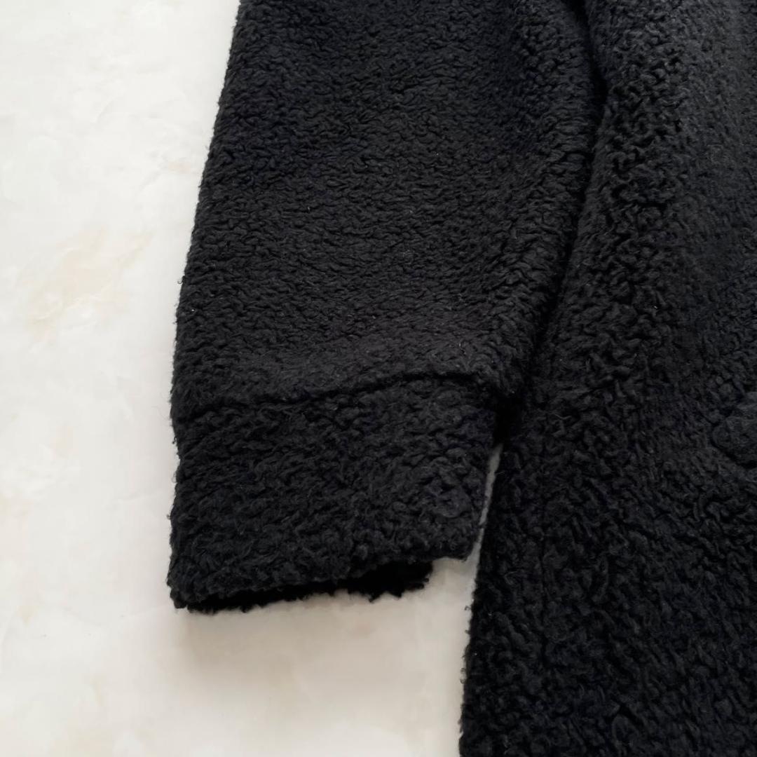 BORDERS at BALCONY 厚手　ボアコート オーバーサイズ 36 S